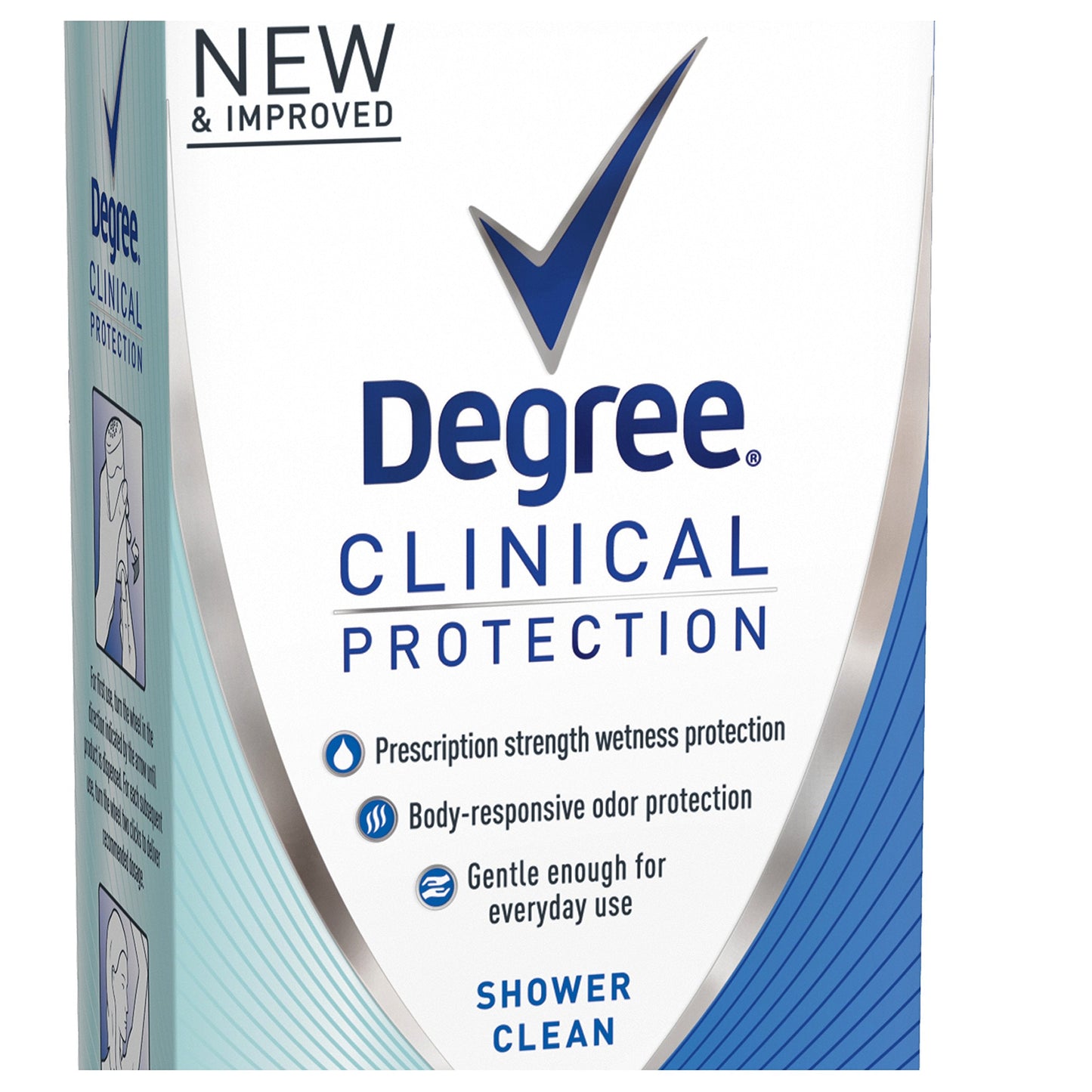 Degree Women Clinical Antiperspirant Deodorant, Shower Clean, 1.7 oz Beauty and Personal Care Degree