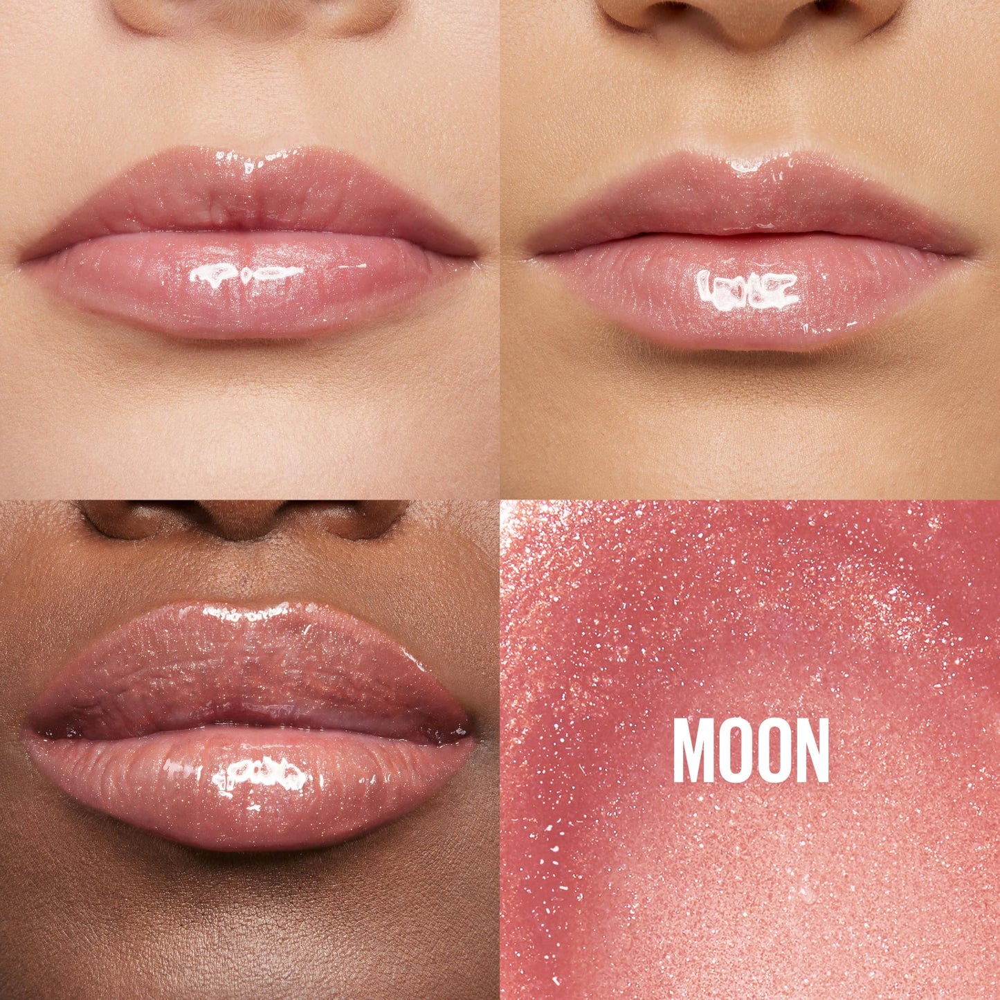 Maybelline Lifter Gloss, Hydrating Lip Gloss with Hyaluronic Acid, Moon, Nude Pink, 0.18 Ounce Beauty & Personal Care MAYBELLINE