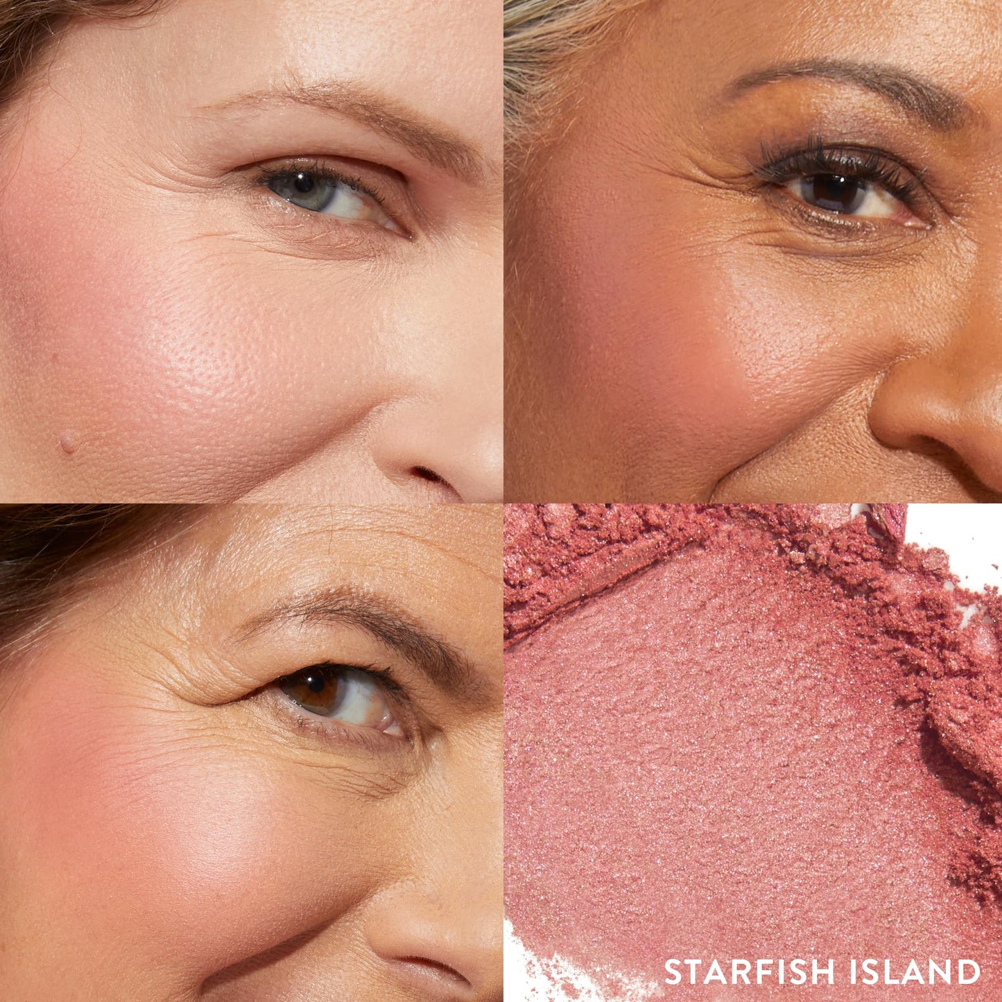 LAURA GELLER NEW YORK Baked Blush-n-Brighten Marbleized Blush for Cheeks - Starfish Island - Natural Finish - Buildable Color Beauty & Personal Care LAURA GELLER NEW YORK