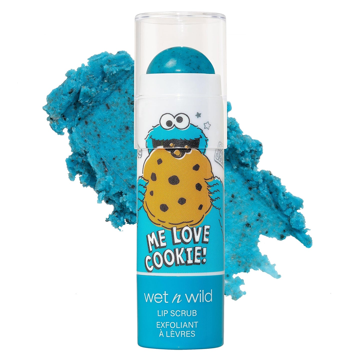 wet n wild Sesame Street Collection Lip Scrub - Vitamin E Enriched, Vegan & Cruelty Free - Me Love Cookie Beauty & Personal Care wet n wild