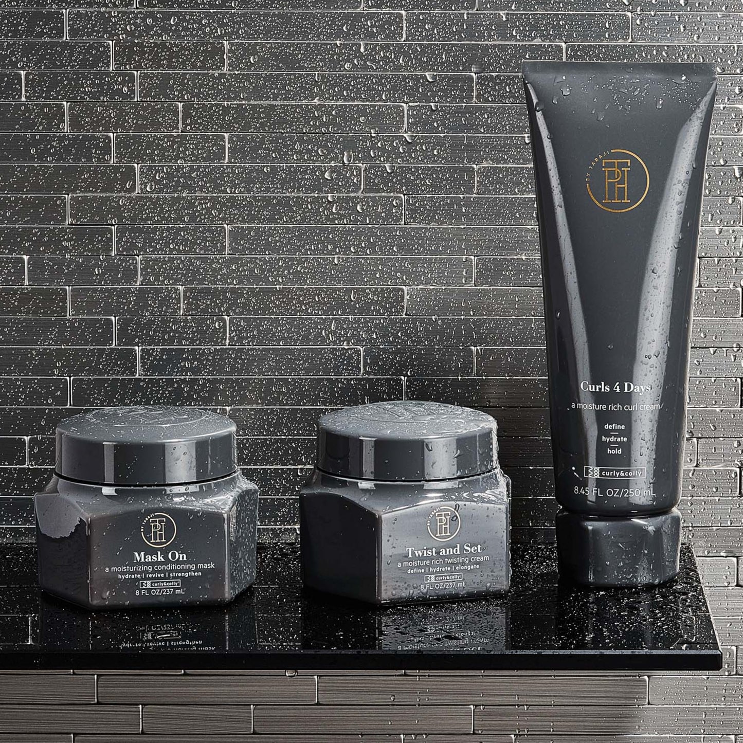 TPH BY TARAJI Twist and Set Twisting Creme & Defining Curl Cream for Curly & Coily Hair with Shea Butter, Mango Seed Butter, & Pequi Oil | Sulfate Beauty & Personal Care TPH by Taraji