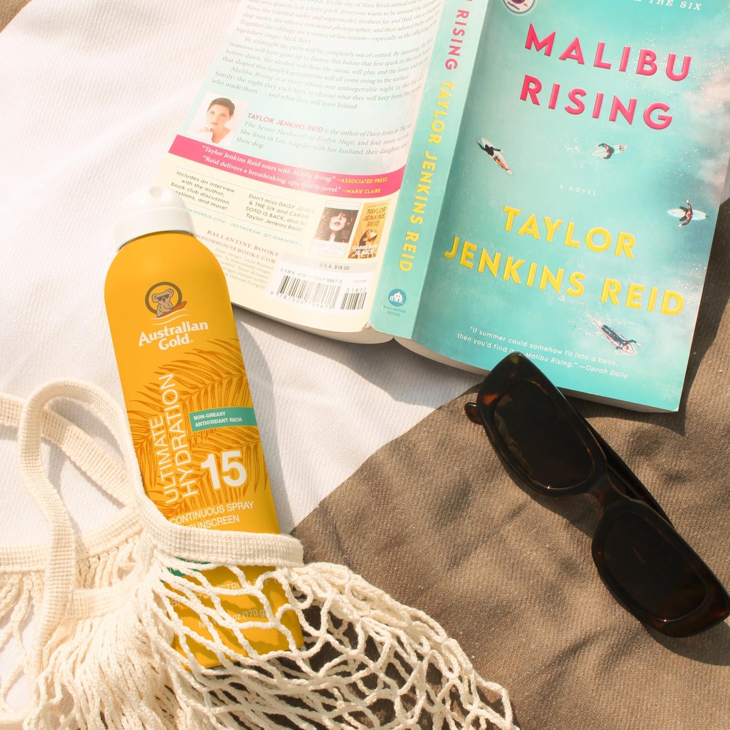 Australian Gold Continuous Spray Sunscreen SPF 15, 6 Ounce, Dries Fast, Broad Spectrum, Water Resistant, Non-Greasy, Oxybenzone Free Beauty & Personal Care Australian Gold