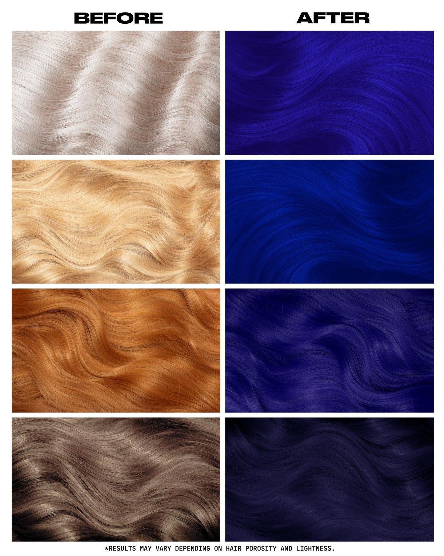 Lunar Tides Semi-Permanent Hair Color (43 colors) (Blue Velvet, 8 fl. oz.) Beauty & Personal Care Lunar Tides