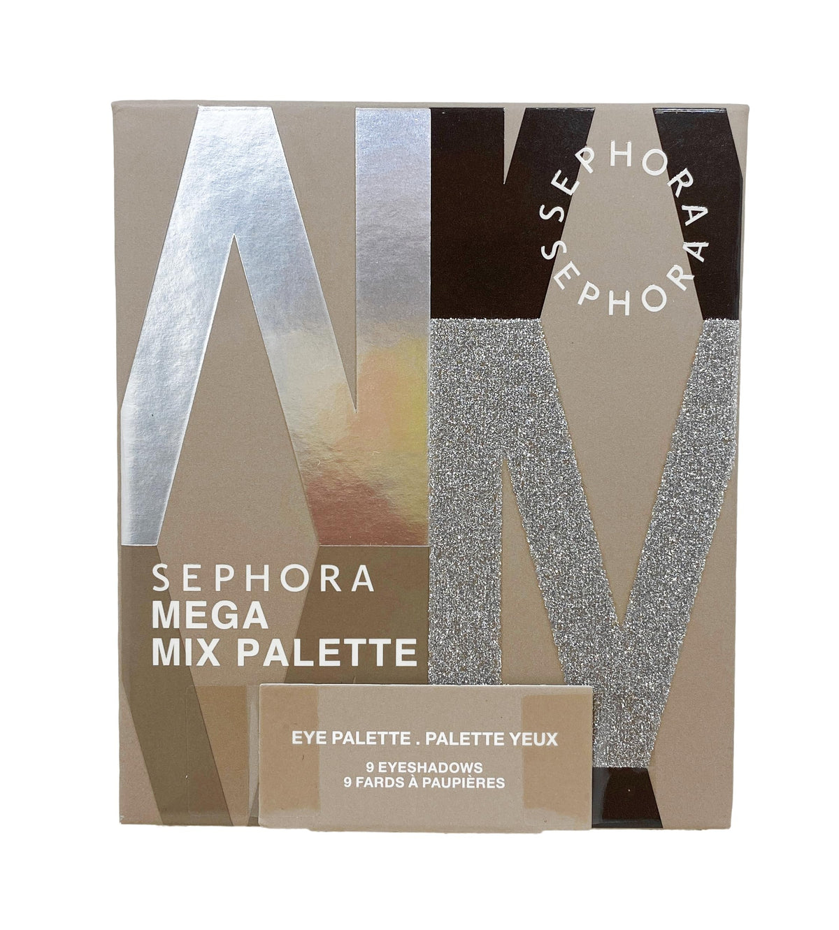 SEPHORA COLLECTION Mega Mix Eyeshadow Palette - Fearless Cool Nude (.27 Oz)