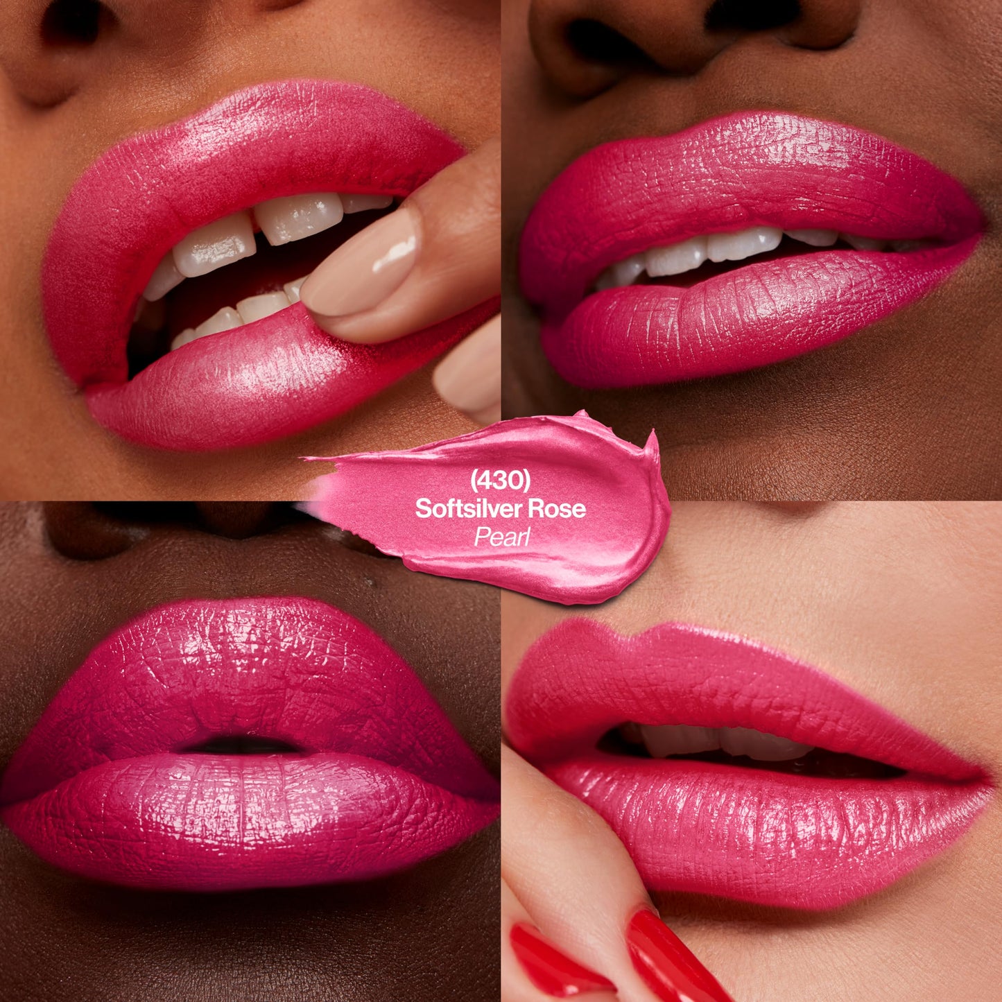 Revlon Super Lustrous Lipstick, Creamy Formula For Soft, Fuller-Looking Lips, Moisturized Feel, 430 Soft Silver Rose, 0.15 oz Beauty & Personal Care REVLON