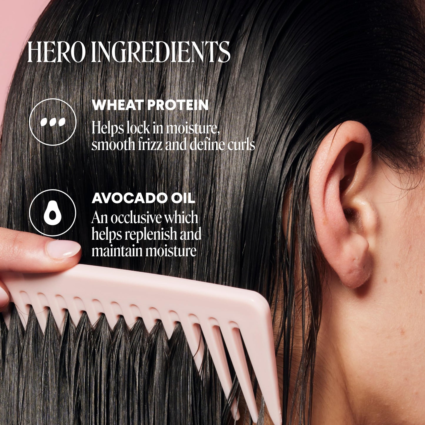 MONDAY Haircare SMOOTH Shampoo + Conditioner with Wheat Protein & Avocado Oil for Frizz-Prone Hair 90 mL (Dual Set) Beauty & Personal Care MONDAY HAIRCARE