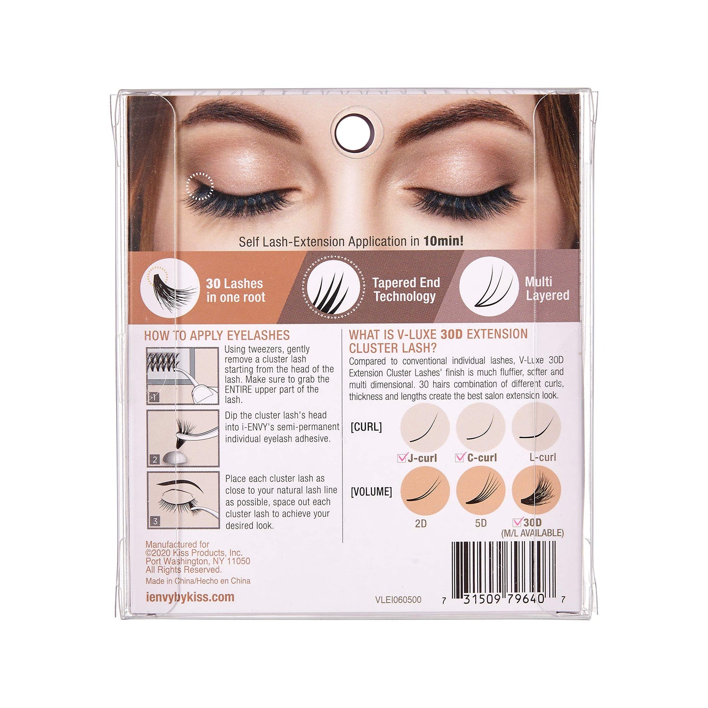 i•ENVY 30D Cluster Extension Medium (2 PACK, VLEI06) Beauty & Personal Care i•ENVY