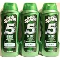 Irish Spring Body Wash & Shampoo - 5 in 1 - Net Wt. 18 FL OZ (532 mL) Per Bottle - Pack of 3 Bottles Beauty & Personal Care Irish Spring