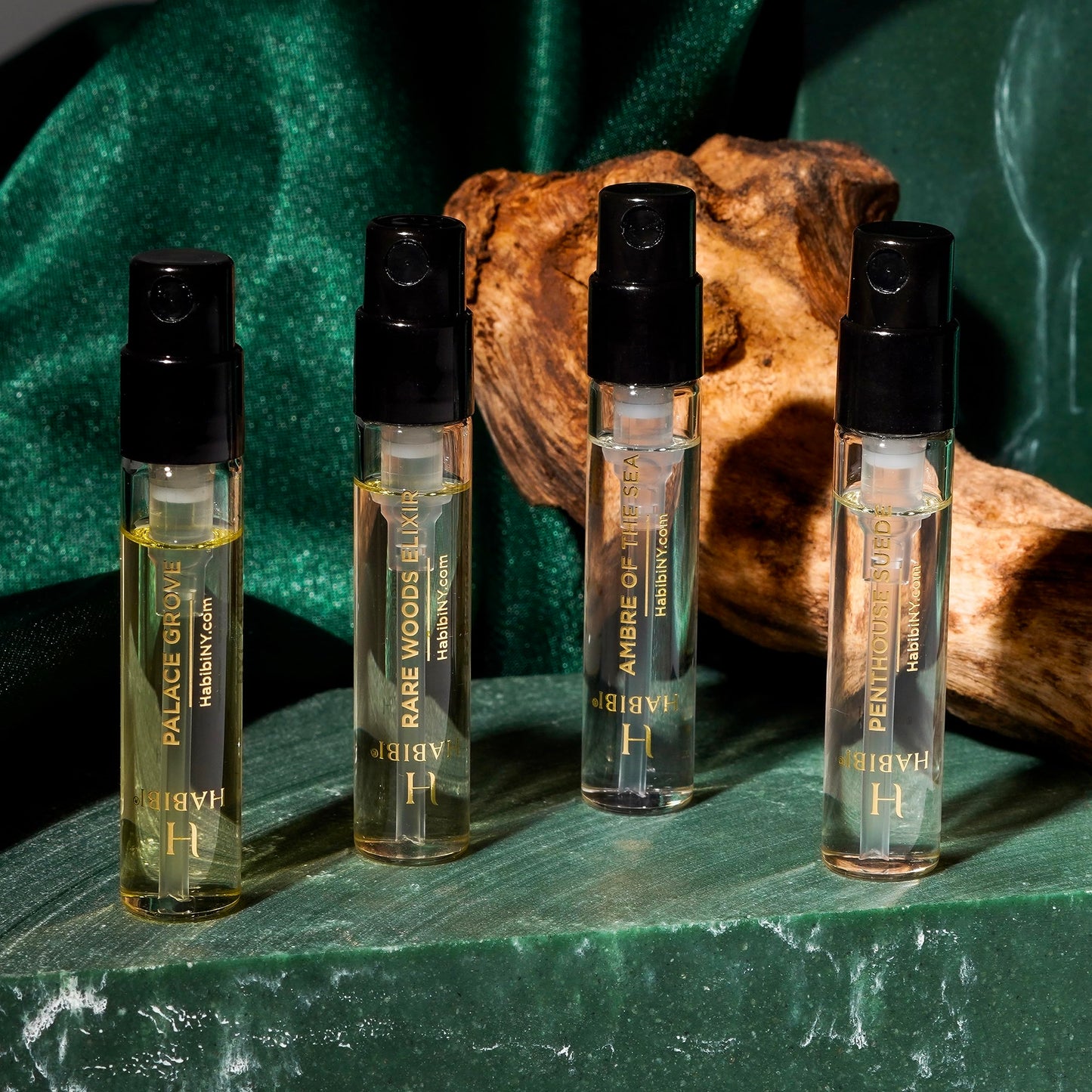 H HABIBI Reserve Oud Collection Discovery Sample Set | Eau De Parfum | Travel Perfume Oud Samples For Women And Men, Cologne Samples for Men,Made Beauty & Personal Care H HABIBI