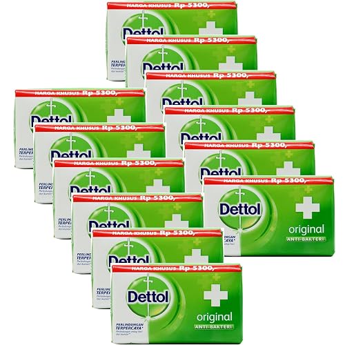 Dettol Anti-Bacterial Hand and Body Bar Soap, Original, 110 Gr / 3.88 Oz (Pack of 12) Beauty & Personal Care Dettol
