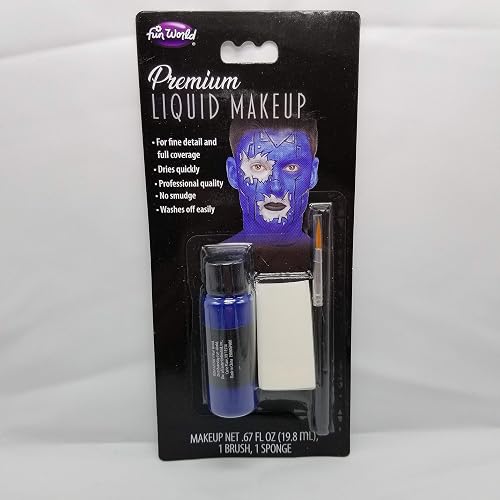 Fun World Premium Liquid Makeup (Blue) Beauty & Personal Care Fun World