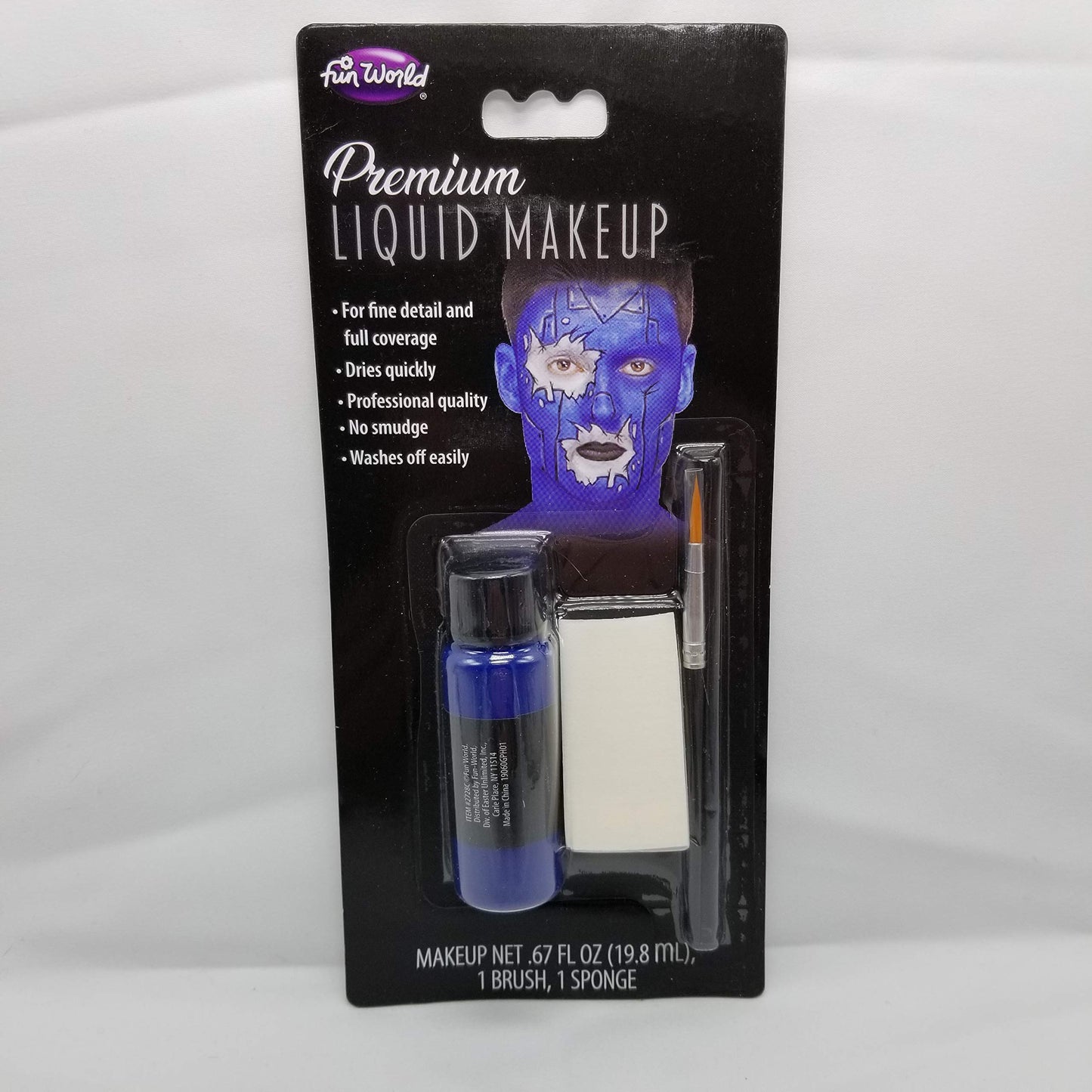 Fun World Premium Liquid Makeup (Blue) Beauty & Personal Care Fun World