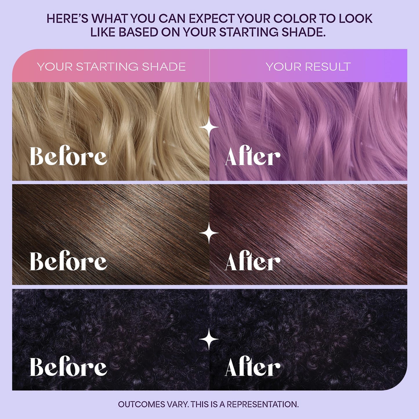Hally Hair Color Cloud - Demi-Permanent Hair Color Foam in Purple | Lasts Up to 25 Washes | Ammonia-Free | No Bleach | 4 fl oz Beauty & Personal Care Hally Hair