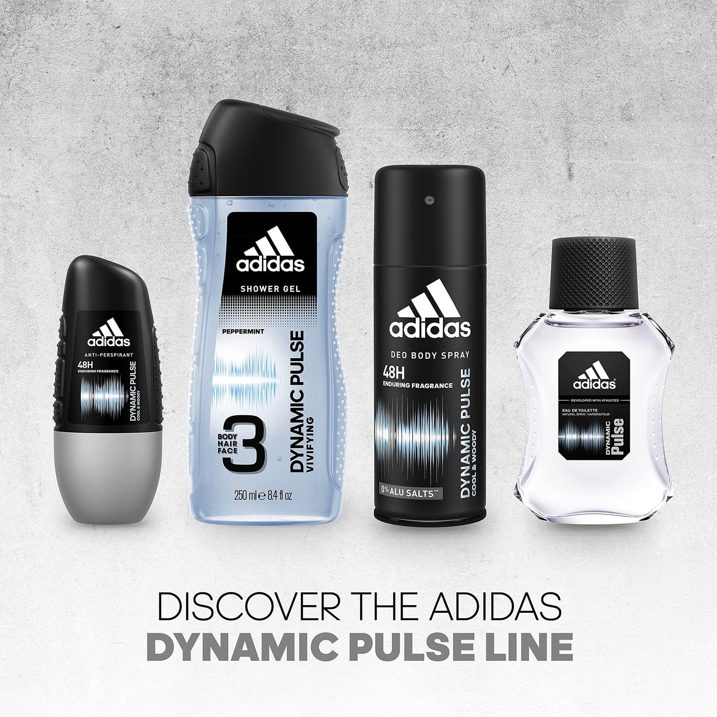 Dynamic Pulse Eau De Toilette Spray by Adidas, Developed with Athletes for Men, 3.4 Ounce Beauty & Personal Care adidas