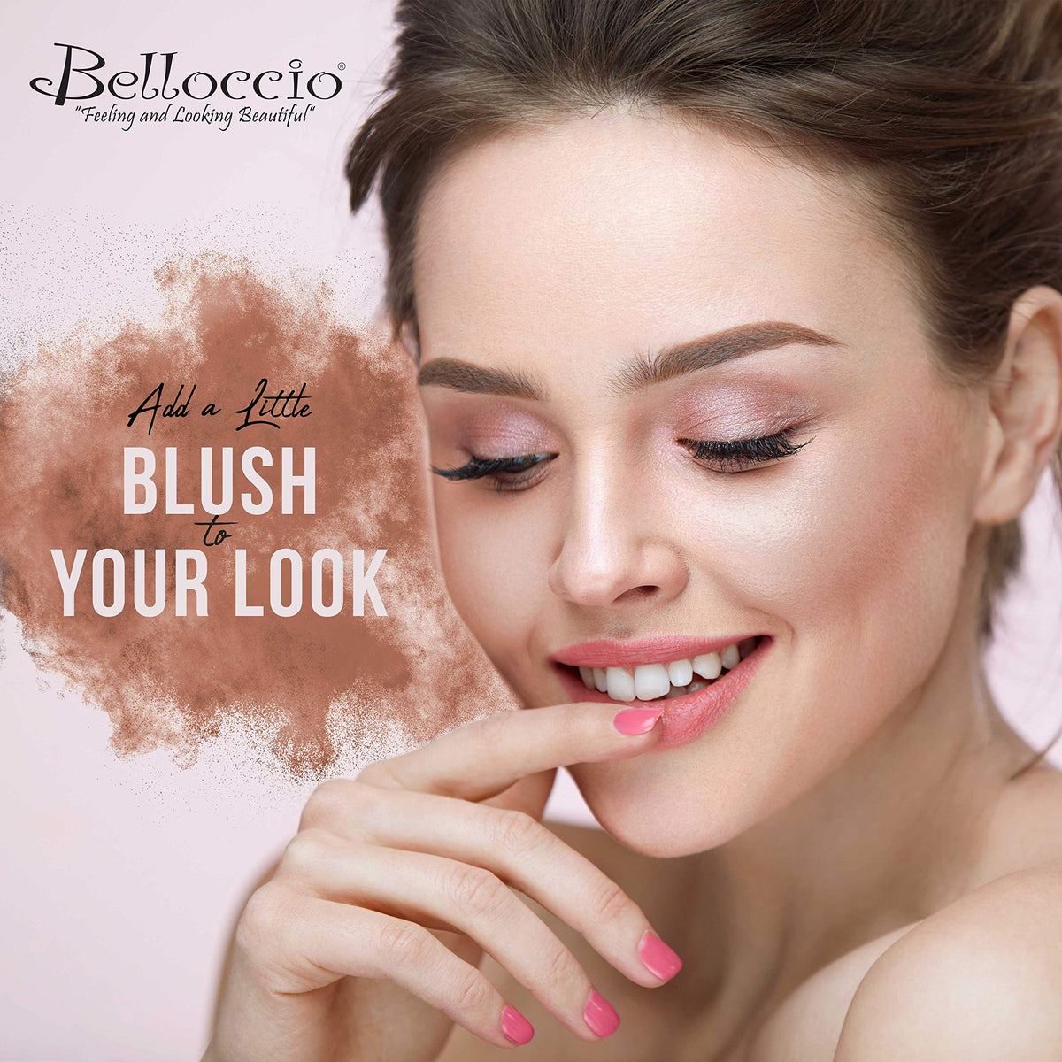 Half Ounce Bottle of Peachy Keen Blush (#BB101) Belloccio's Professional Flawless Airbrush Makeup (Warm your cheeks with peach) Beauty & Personal Care Belloccio