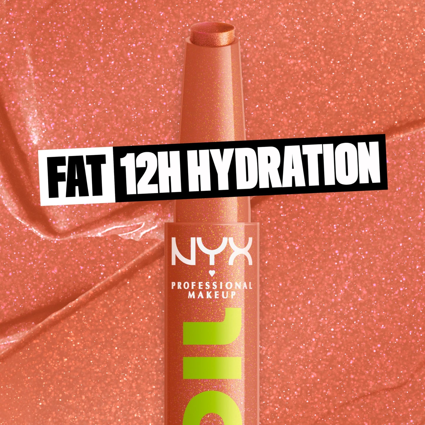 NYX PROFESSIONAL MAKEUP Fat Oil Slick Click, Lightweight, Buildable, Pigmented Vegan Lip Balm - Hits Different Beauty and Personal Care NYX PROFESSIONAL MAKEUP