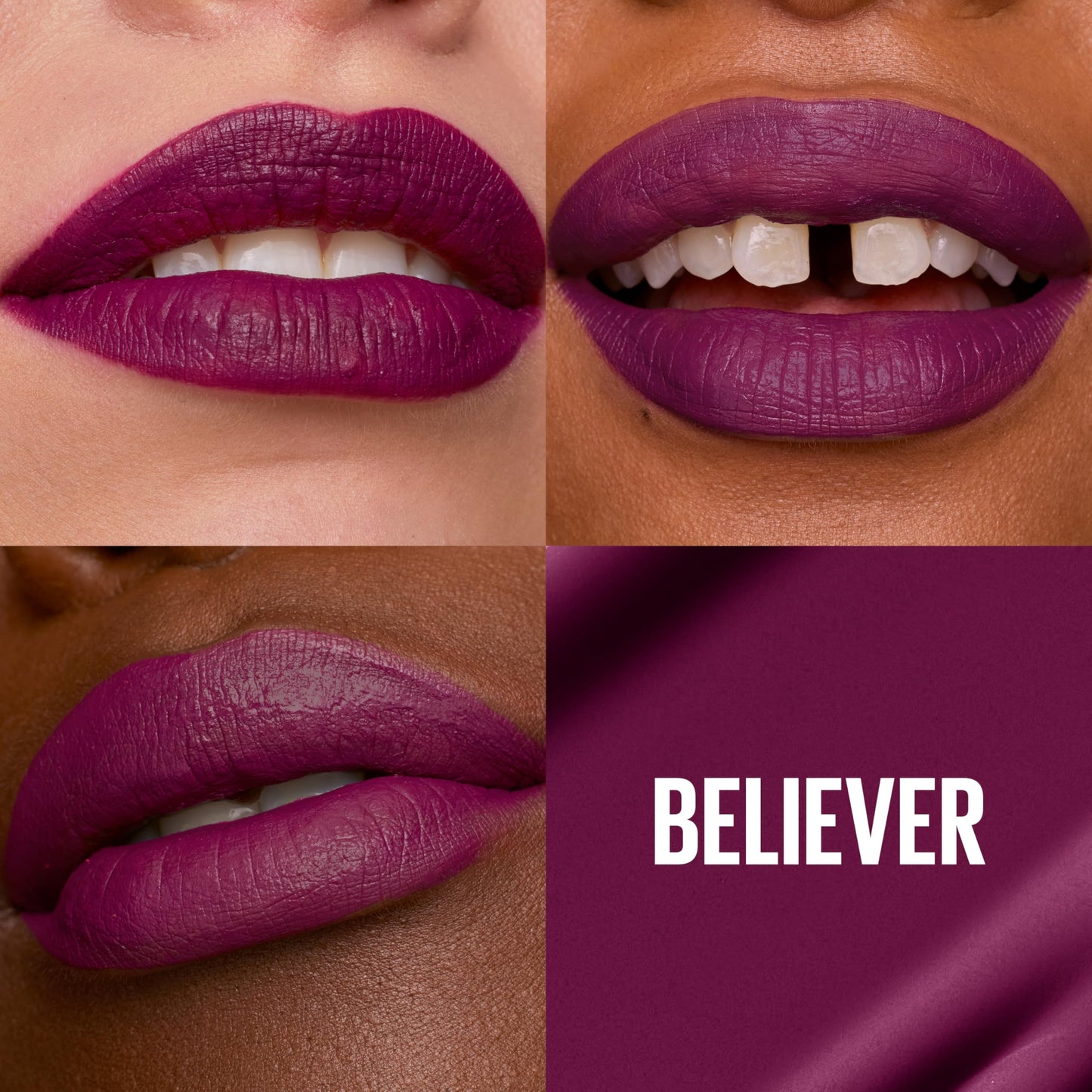Maybelline Super Stay Matte Ink Liquid Lipstick Makeup, Long Lasting High Impact Color, Up to 16H Wear, Believer, Deep Plum, 1 Count, Packaging May Beauty & Personal Care MAYBELLINE