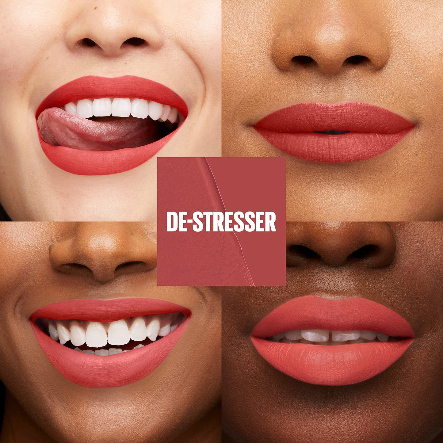 Maybelline Super Stay Matte Ink Liquid Lip Color, Moodmakers Lipstick Collection, Long Lasting, Transfer Proof Lip Makeup, De-Stresser, Mauve Nude, 1 Beauty & Personal Care MAYBELLINE