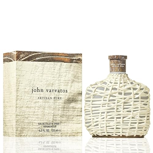 John Varvatos Men's Cologne, Artisan Pure Eau de Toilette EDT Spray, Citrus Woody Scent with Notes of Petitgrain, Orris Absolute & Mexican Primavera Beauty & Personal Care John Varvatos