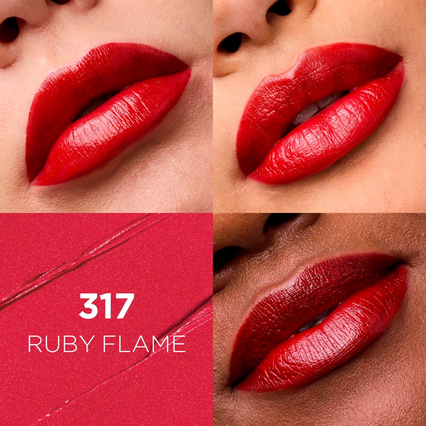 L'Oréal Paris Colour Riche Lipstick, Ruby Flame, 0.13 oz. Beauty & Personal Care L'Oreal Paris