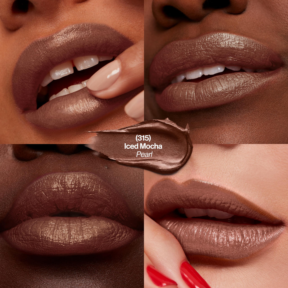 Revlon Super Lustrous Lipstick, Creamy Formula For Soft, Fuller-Looking Lips, Moisturized Feel, 315 Iced Mocha, 0.15 oz Beauty & Personal Care REVLON
