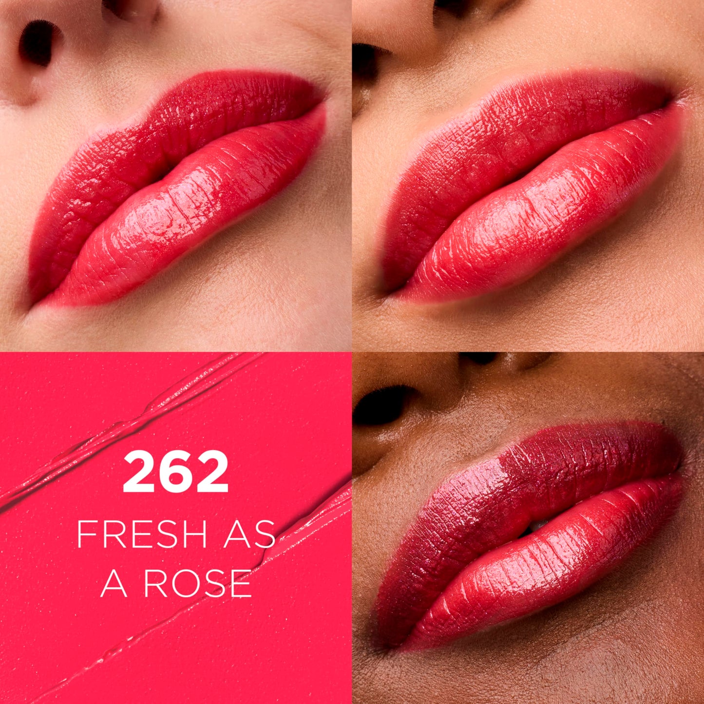 L'Oreal Paris Colour Riche Original Creamy, Hydrating Satin Lipstick with Argan Oil and Vitamin E, Fresh as a Rose, 1 Count Beauty & Personal Care L'Oreal Paris