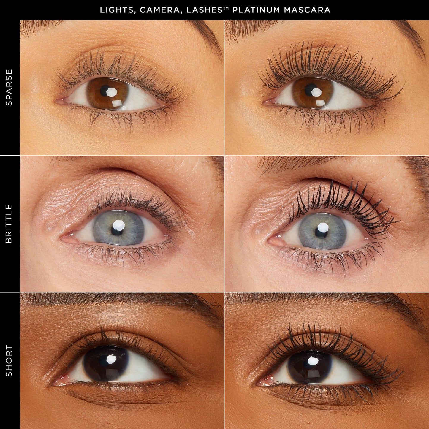 tarte lights, camera, lashes platinum volumizing mascara - Black Tinted Peptide Lash Serum mascara for Volume & Length, Smudge-Proof, Flake-Free Beauty & Personal Care tarte