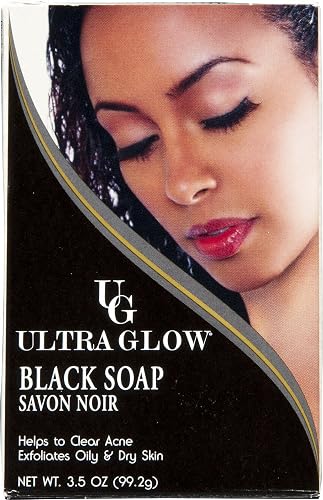 Ultra Glow Black Soap, 3.5 Oz Beauty & Personal Care Ultra Glow
