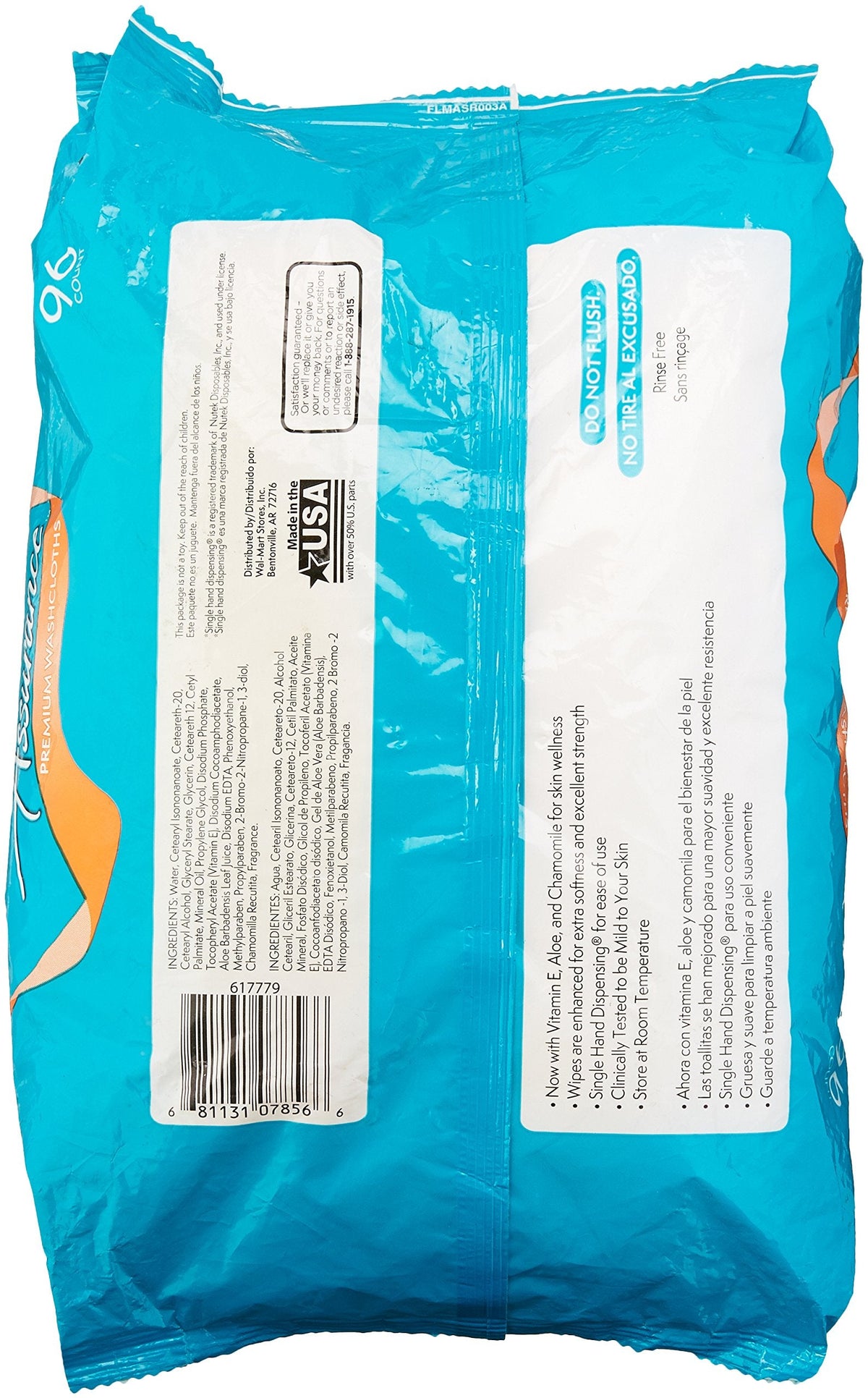 Assurance Pre-Moistened Extra Large Disposable Washcloths, 96ct Beauty & Personal Care Flawless