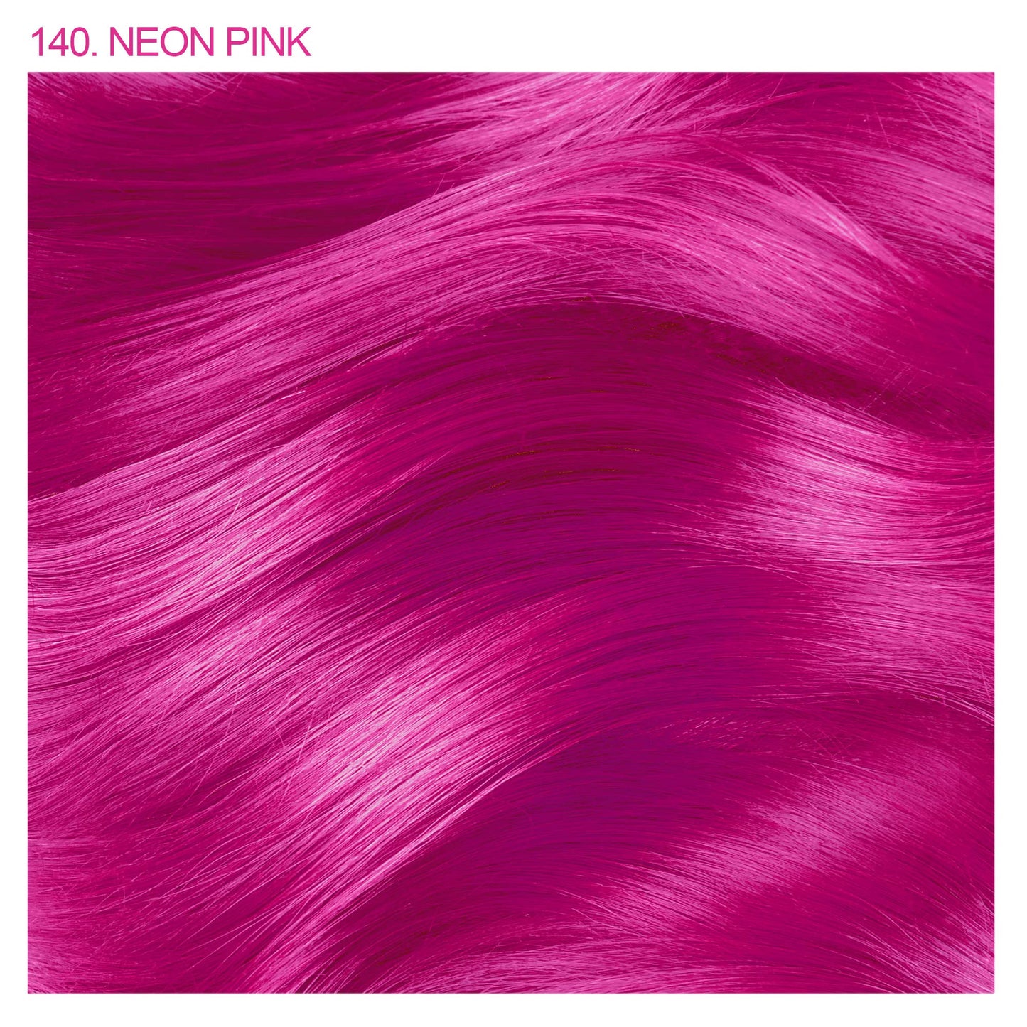 Adore Semi Permanent Hair Color - Vegan and Cruelty-Free Hair Dye - 4 Fl Oz - 140 Neon Pink (Pack of 1) Beauty & Personal Care Adore