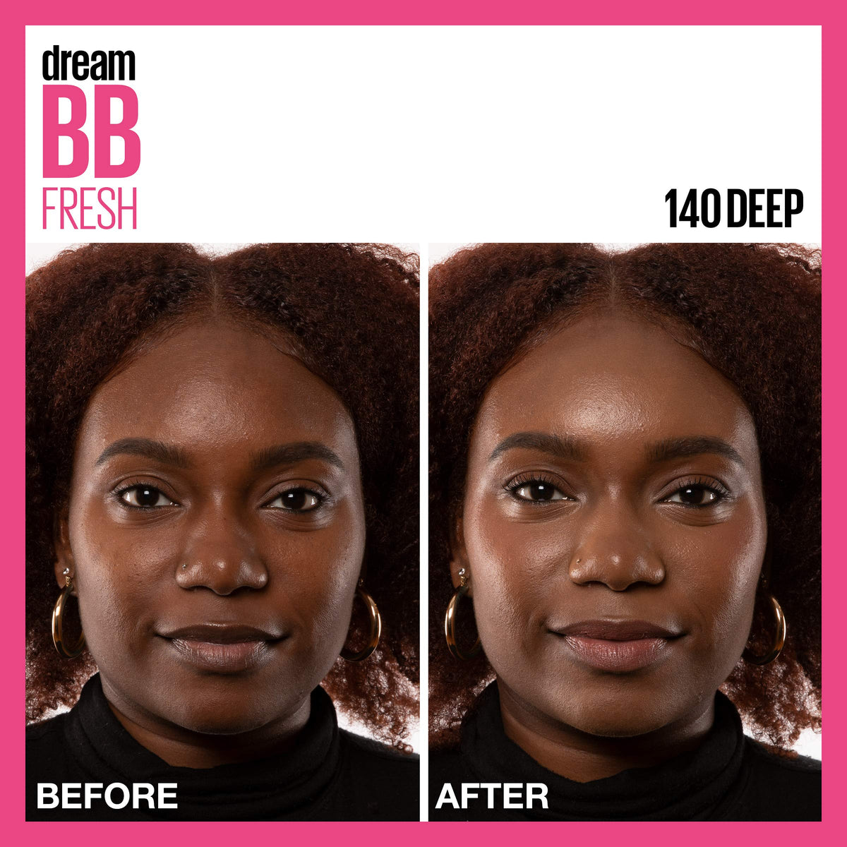 MAYBELLINE Dream Fresh Skin Hydrating BB Cream, 8-in-1 Skin Perfecting Beauty Balm With Broad Spectrum Spf 30, Sheer Tint Coverage, Oil-Free, Deep, 1