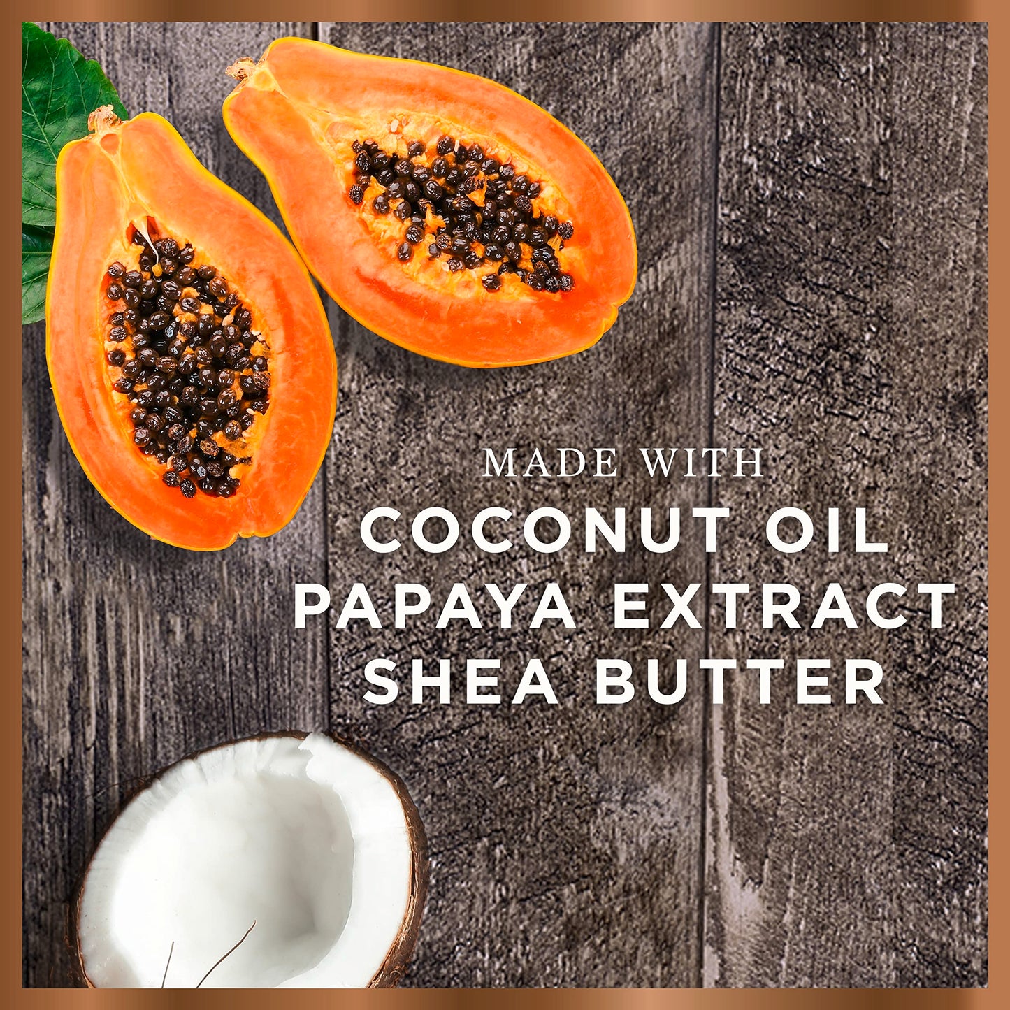 Nubian Heritage Coconut Papaya Body Wash Cleanser for Dry, Dull Skin Polish + Renew Hydrating Body Wash 13 oz Beauty & Personal Care Nubian Heritage