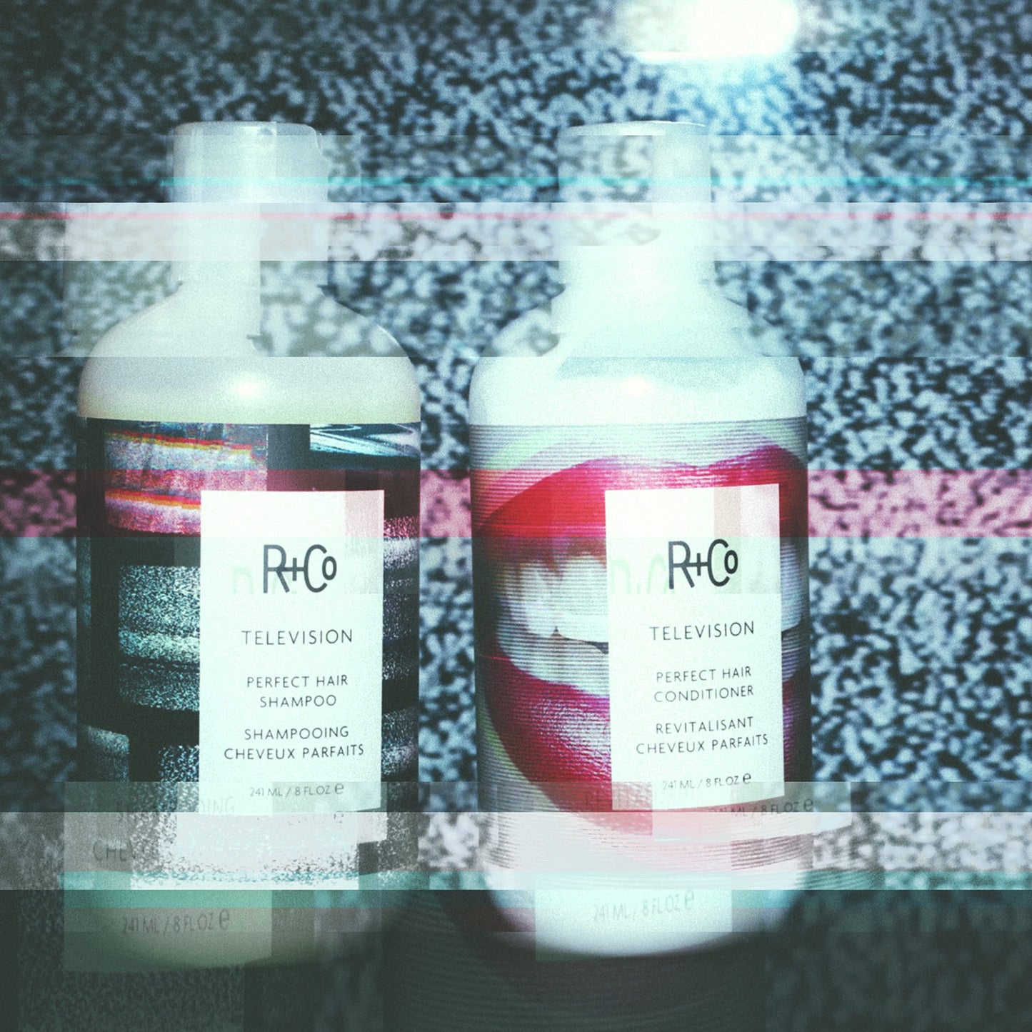 R+Co Television Perfect Shampoo/Conditioner Tandem Packette | Body + Shine + Smoothing for All Hair Types | Vegan + Cruelty-Free | .46 ml Beauty & Personal Care R+Co