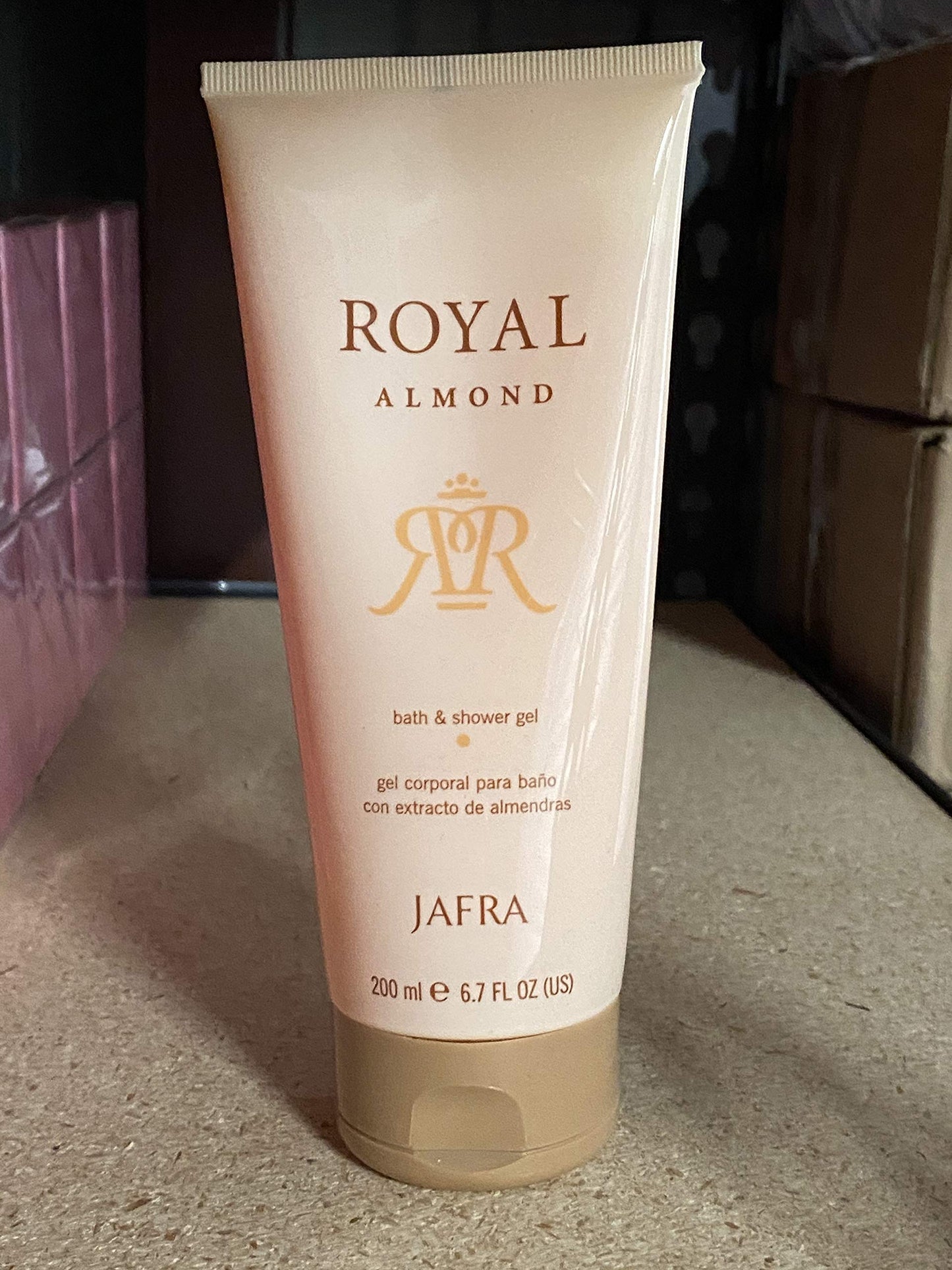 Jafra Royal Almond Bath & Shower Gel 6.7 fl. oz. Beauty & Personal Care JAFRA