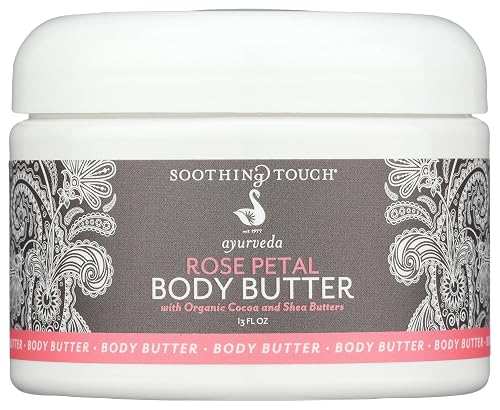 Soothing Touch Rose Petal Body Butter, 13 oz Beauty & Personal Care Soothing Touch