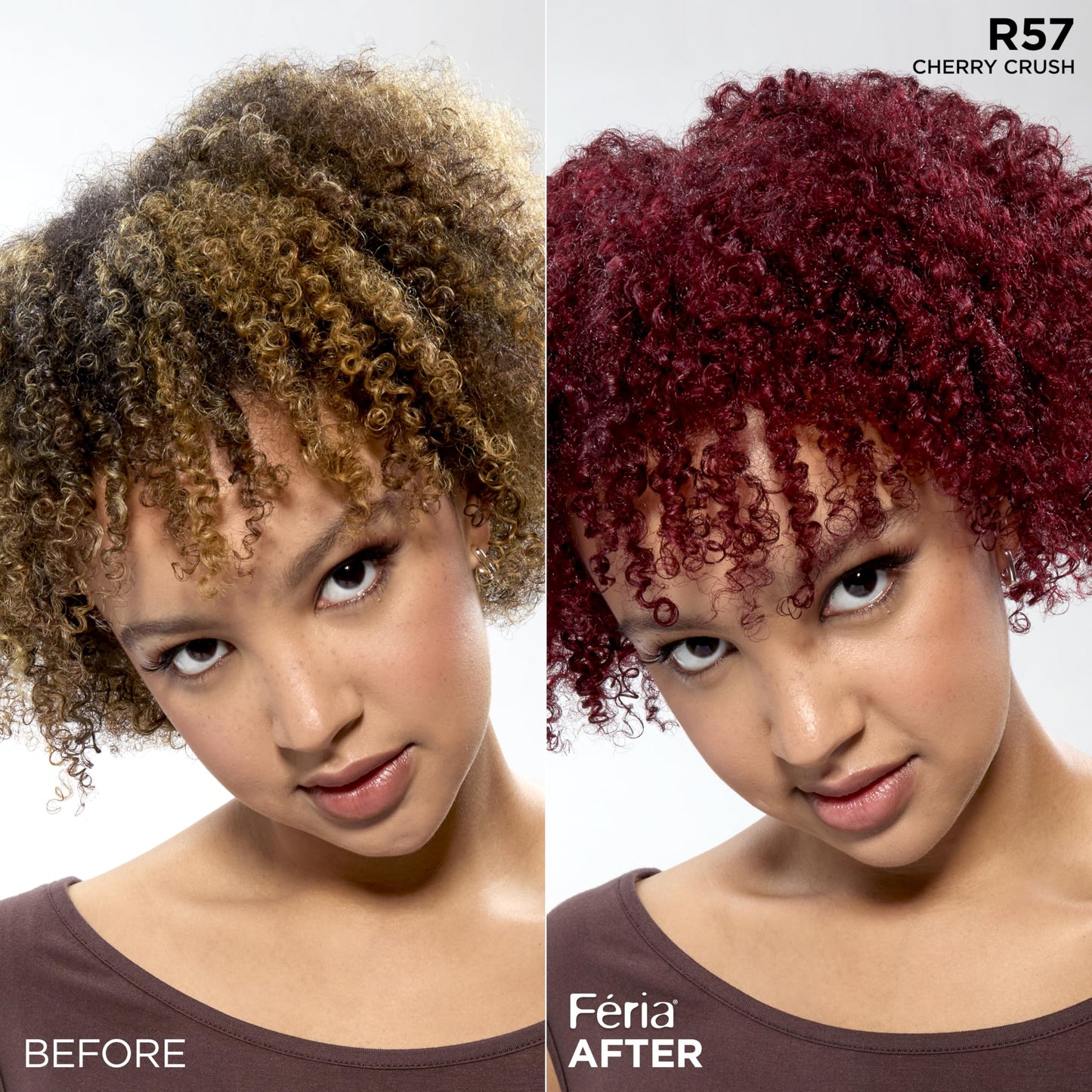 L'Oreal Paris Feria Permanent Haircolor, R57 Intense Medium Auburn 1 ea (Pack of 9) Beauty & Personal Care L'Oreal Paris