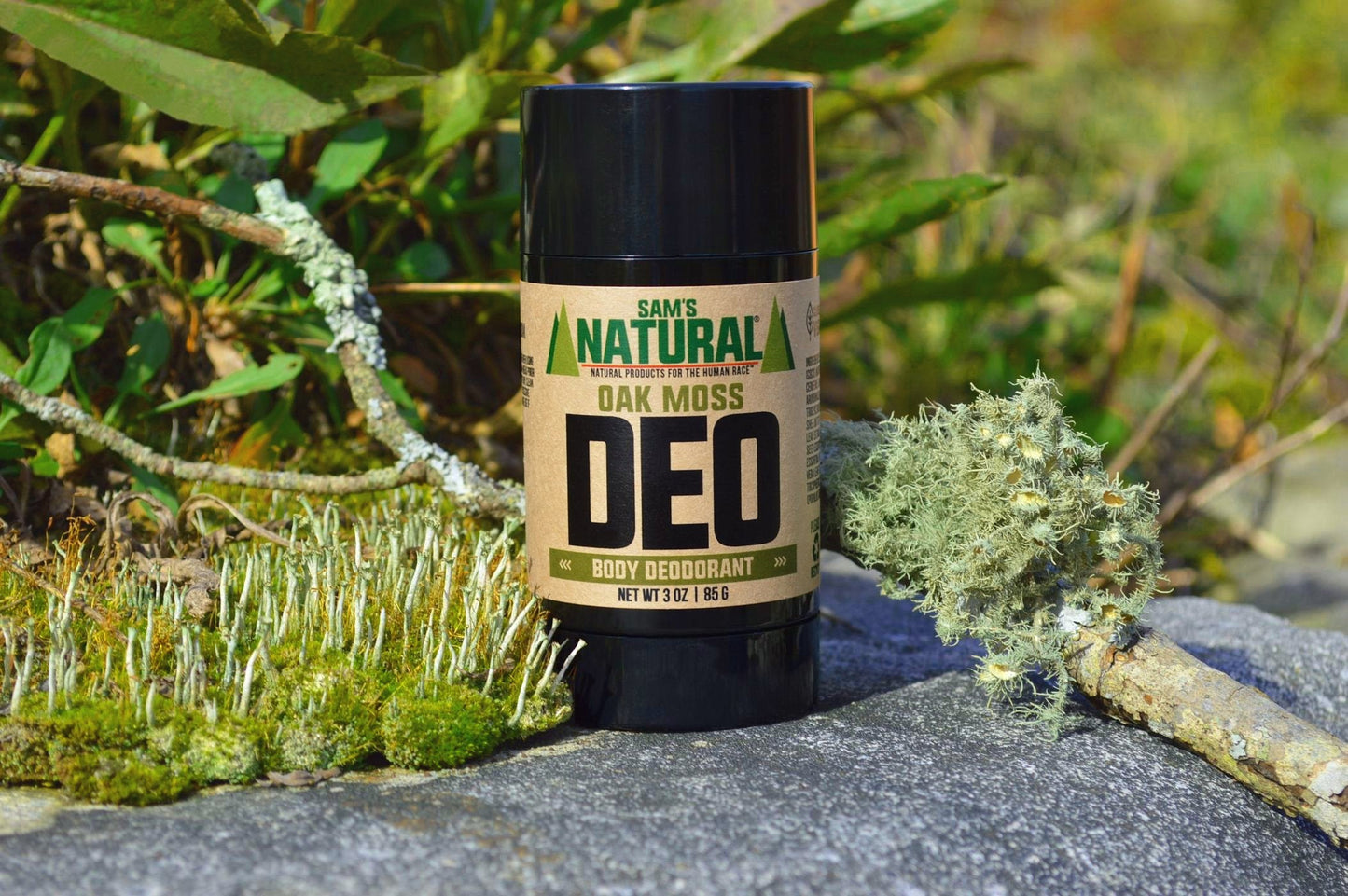 Sam’s Natural Deodorant - Oak Moss - Aluminum Free DEO - No phthalates, parabens, sulfates, or dyes - Made in New Hampshire - For Men, Women, Unisex Beauty and Personal Care Sam's Natural