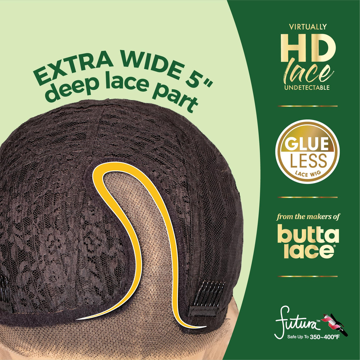 Sensationnel Chicbob Lace Frontwig-Lob Unit 9, 2 DARKBROWN