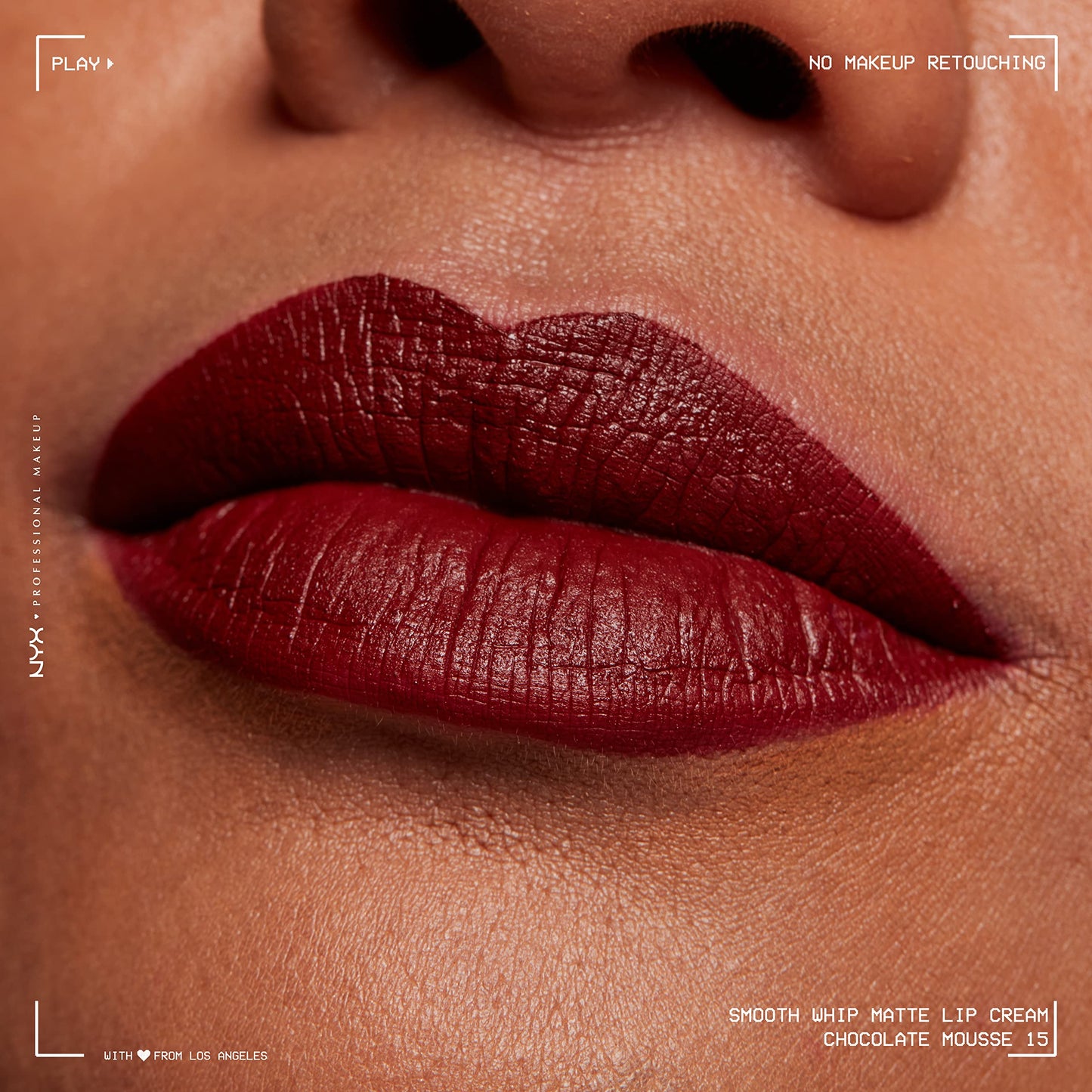 NYX PROFESSIONAL MAKEUP Smooth Whip Matte Lip Cream, Long Lasting, Moisturizing, Vegan Liquid Lipstick - Chocolate Mousse (Deep Red Brown) Beauty & Personal Care NYX PROFESSIONAL MAKEUP