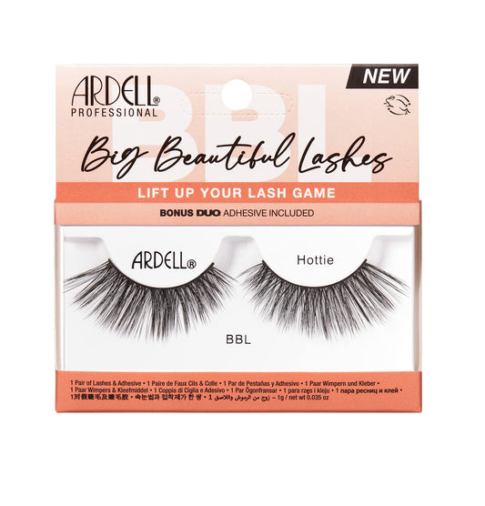 Ardell Bbl Big Beautiful Lashes 960 Hottie, with Duo Clear Adhesive, 1 Pack