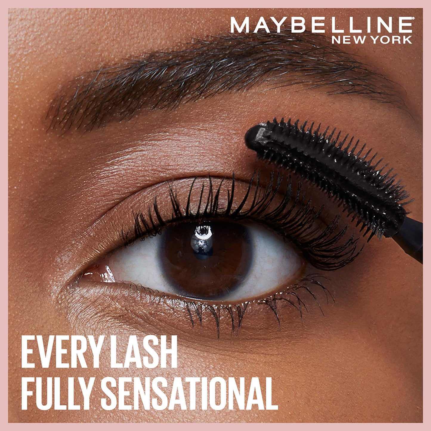 Maybelline Lash Sensational Washable Mascara, Lengthening and Volumizing for a Full Fan Effect, Midnight Black, 1 Count Beauty & Personal Care MAYBELLINE