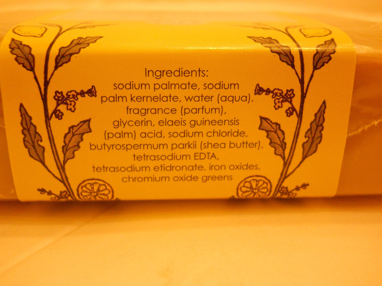 Lemon Verbena Verveine-Citron Triple Milled Soap Beauty & Personal Care Bisous De Provence