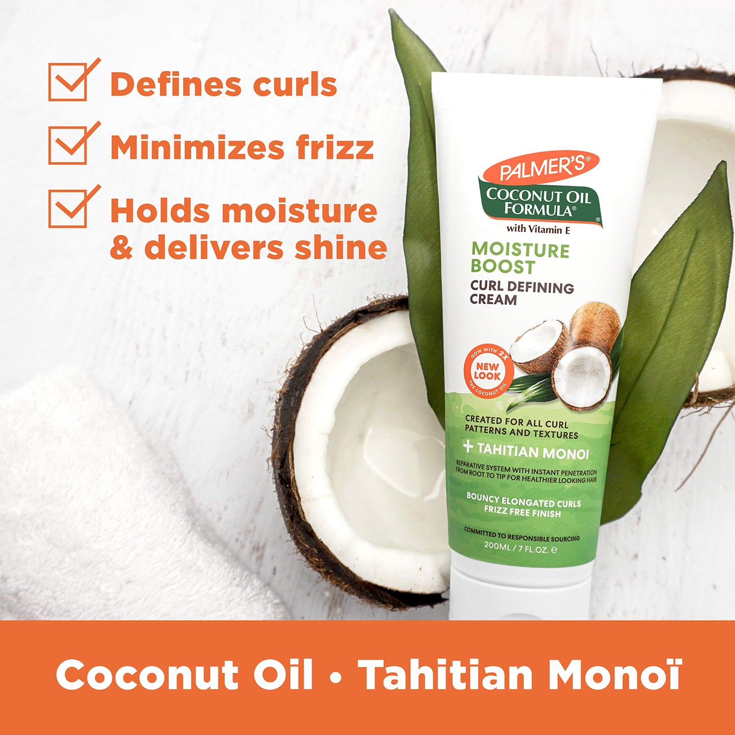 Palmer's Coconut Oil Formula Cream Styler, 7 Ounces,3507-6 Beauty & Personal Care Palmer's