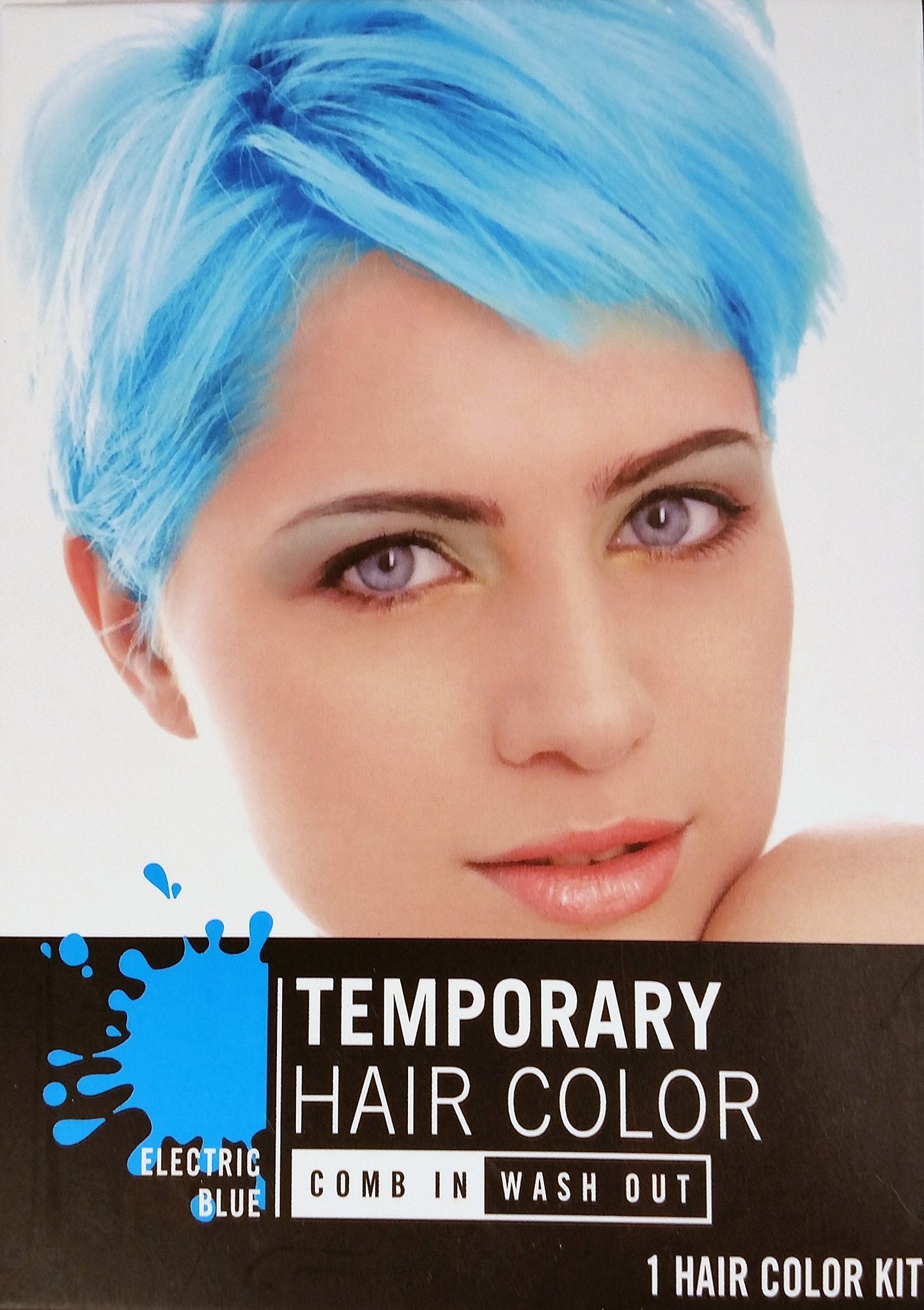 Temporary Hair Color Dye, Hot Pink, Cherry Red, Electric Blue Single Use, Colors May Vary Beauty & Personal Care Greenbrier