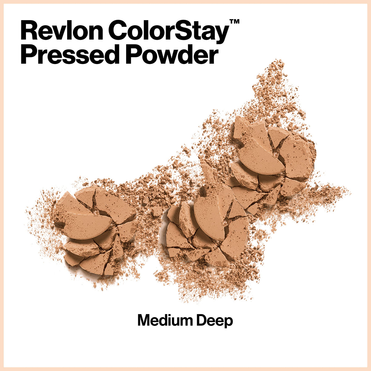 Revlon ColorStay Pressed Powder Face Makeup, Longwearing, Fragrance-Free, Noncomedogenic, 850 Medium Deep, 0.3 oz Beauty & Personal Care REVLON
