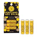 Portland Bee Balm All Natural Handmade Beeswax Based Lip Balm, Yuzu Citrus 3 Count Beauty & Personal Care Portland Bee Balm