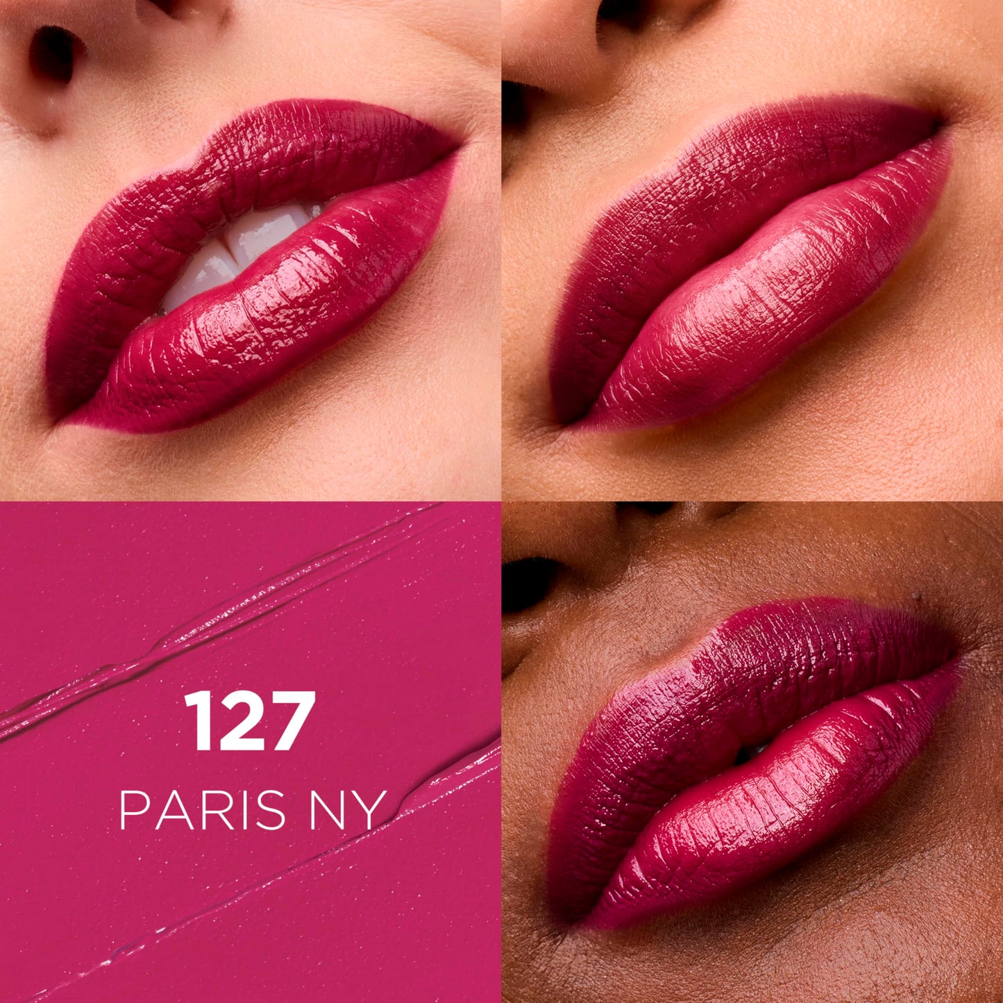 L'Oreal Paris Colour Riche Original Creamy, Hydrating Satin Lipstick with Argan Oil and Vitamin E, Paris.NY , 1 Count Beauty & Personal Care L'Oreal Paris