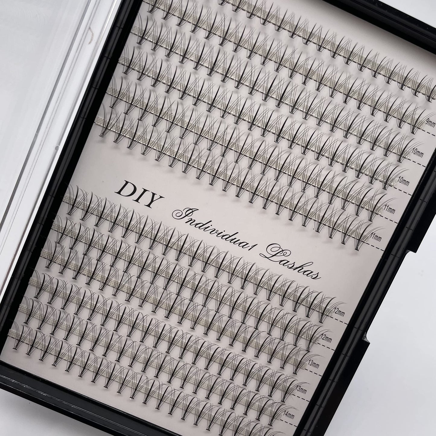 IECILI Individual Lashes Natural Lash Clusters 240pcs 8-14mm Mixed Pack /12 Roots/C Curl /0.07mm Thickness/Faux Mink Diy Lash Extensions (C Curl Beauty & Personal Care IECILI