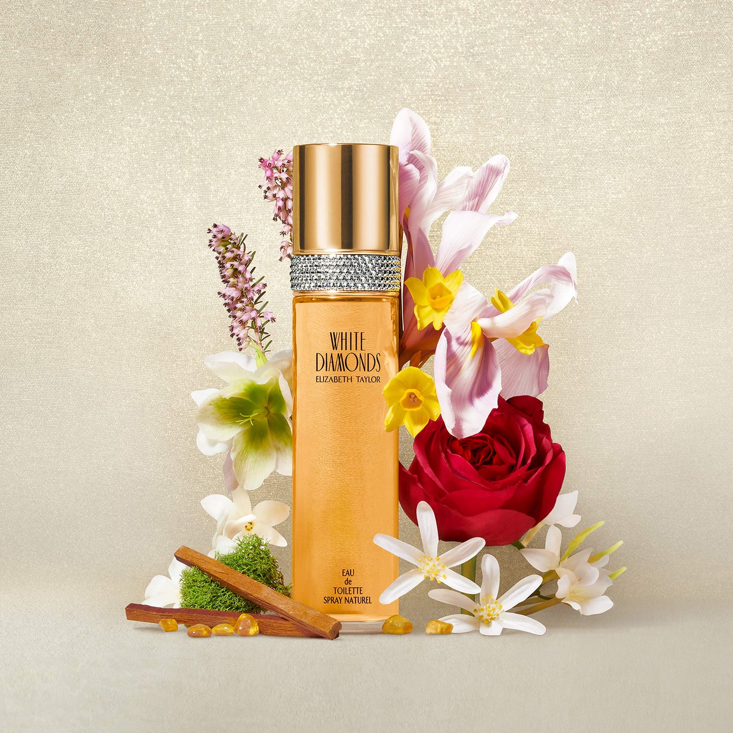Elizabeth Taylor White Diamonds Women's Fragrance 4 Piece Gift Set Beauty & Personal Care Elizabeth Taylor