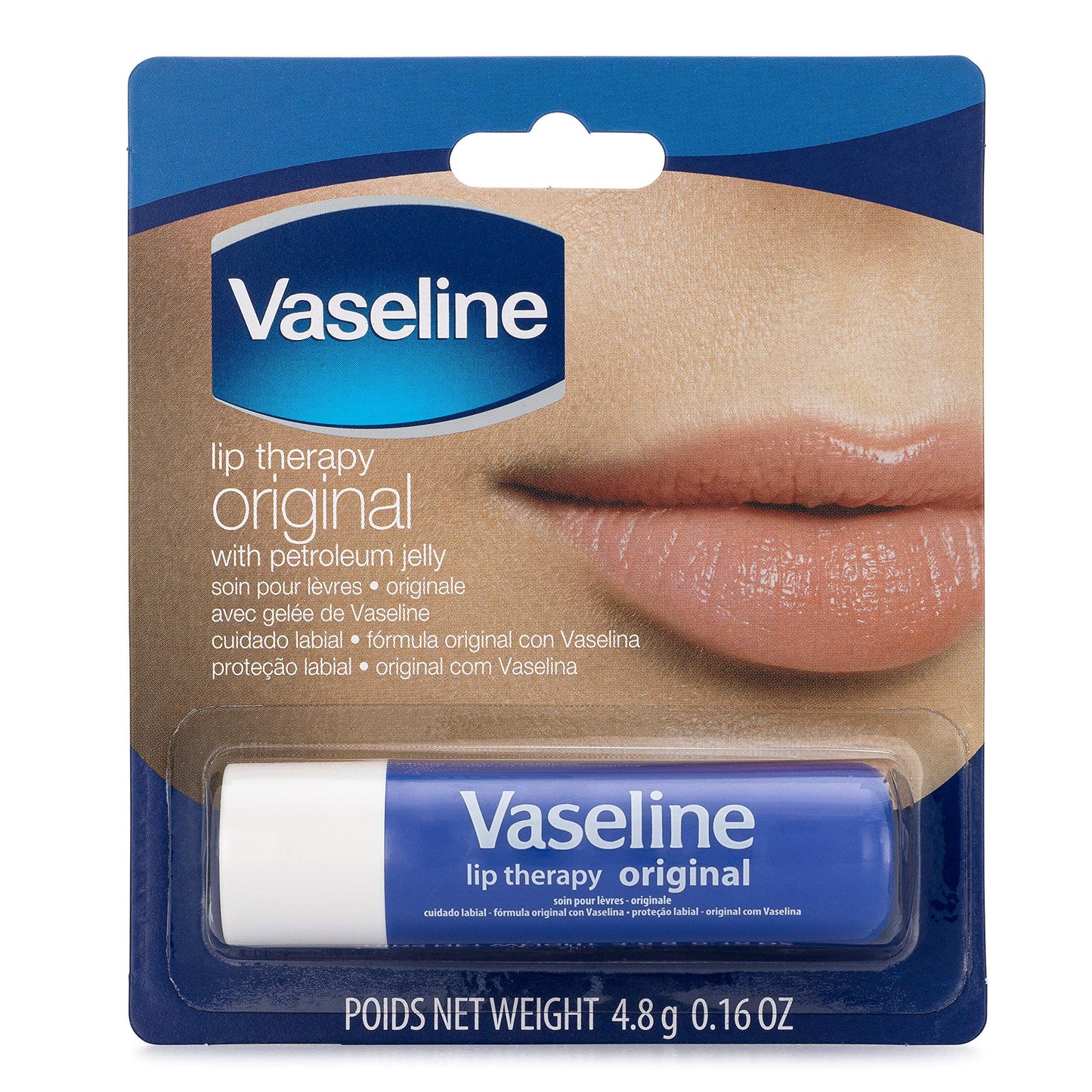 Vaseline Lip Therapy Stick with Petroleum Jelly (Original, 0.16 Ounce (Pack of 2)) Beauty and Personal Care Vaseline